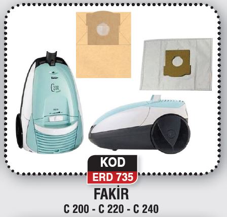 FAKİR C 200 C 220 - C 240 ERD 735
